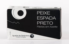 Load image into Gallery viewer, Nero - Black Scabboard Filletes from Sesimbra in Olive Oil
