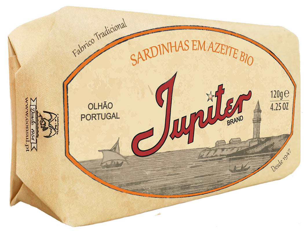 Jupiter - Sardines in Organic Olive Oil