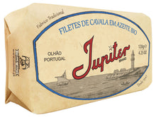 Load image into Gallery viewer, Jupiter - Mackerel Fillets in Organic Olive Oil
