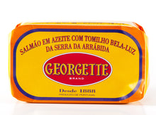 Load image into Gallery viewer, Georgette - Salmon in Olive Oil with Thyme ( Bela-Luz ) da Serra da Arrabida
