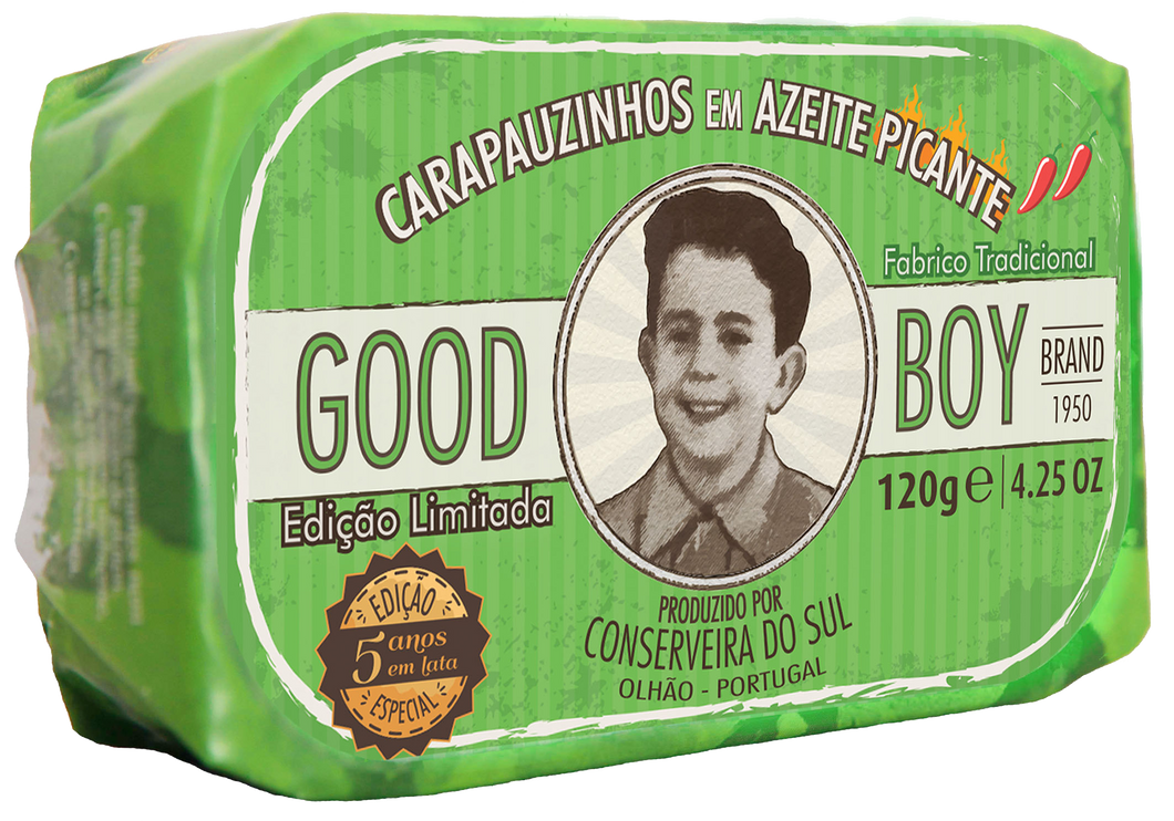 Good Boy - Small Horse Mackerel in Spicy Olive Oil