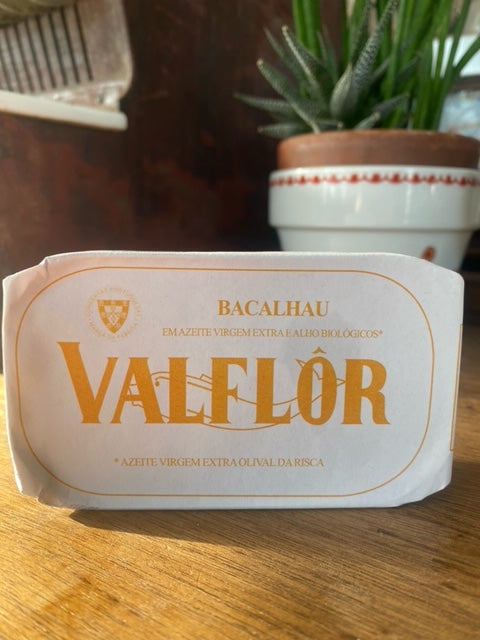 Valflor - Cod Fish in Olive Oil and Garlic Bio