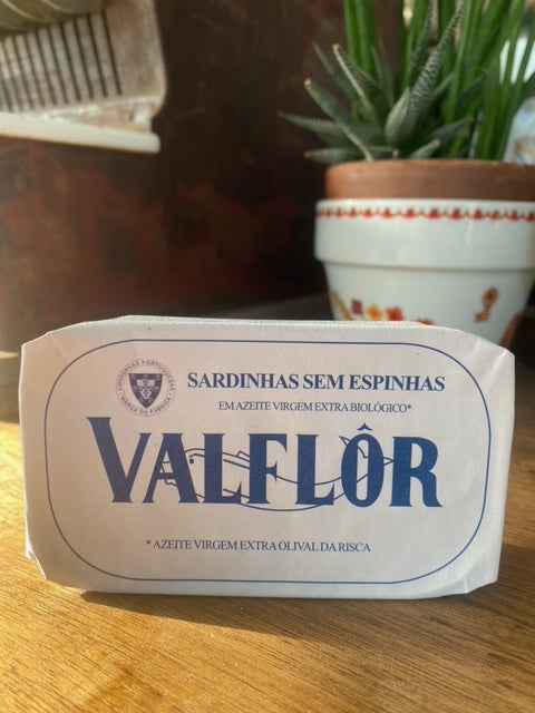 Valflor - Sardines without Bones in Extra Virgin Olive Oil Bio