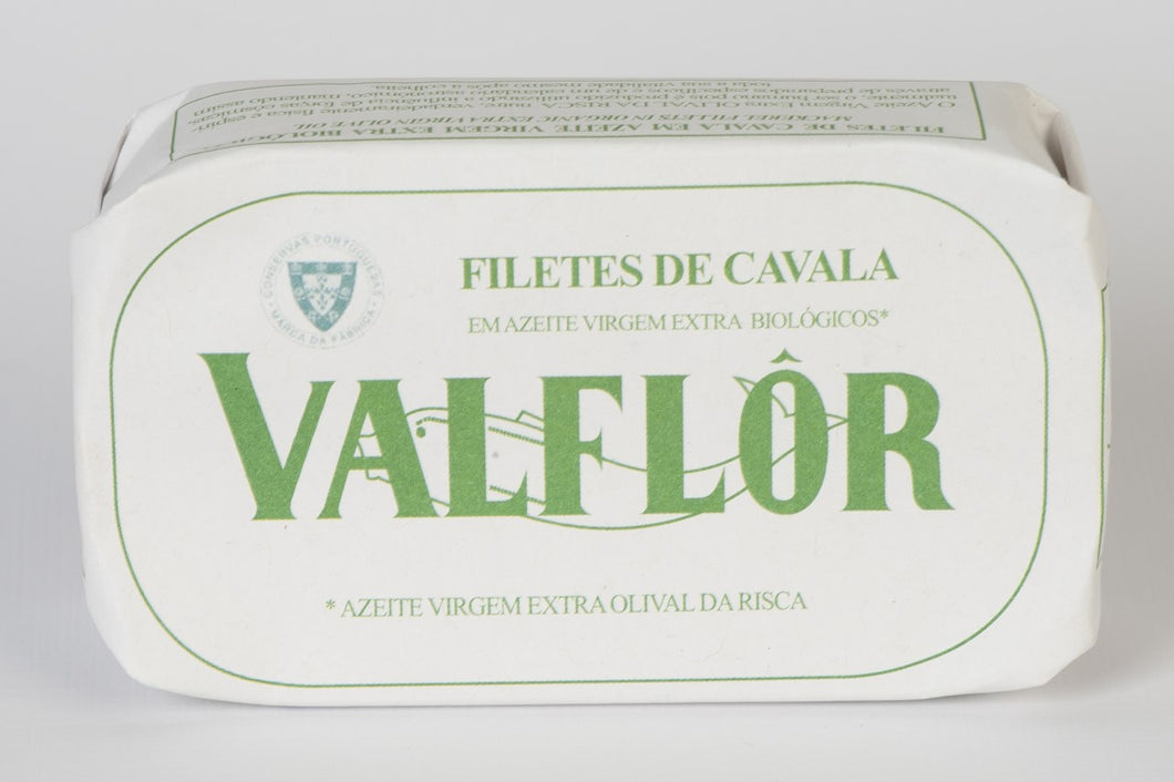 Valflor - Makerel Fillets in Extra Virgin Olive Oil with Piri Piri Bio